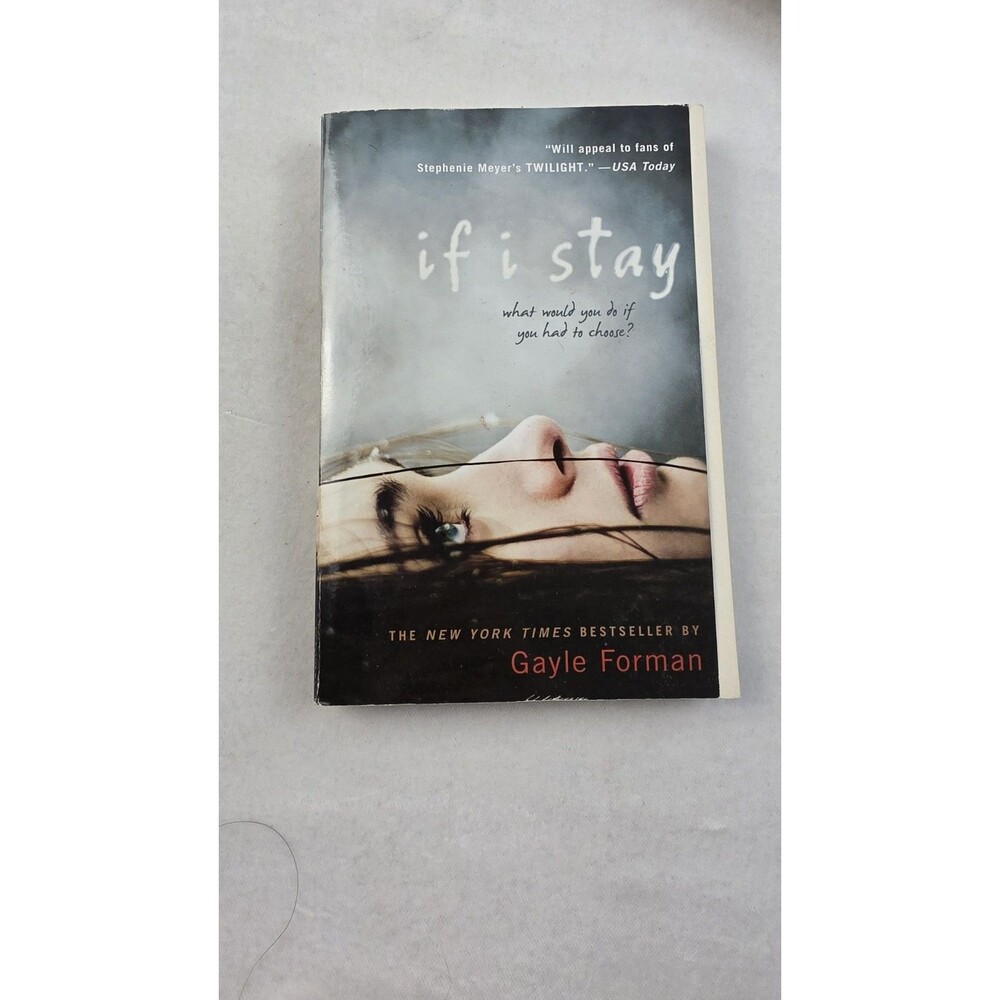 Gayle Forman If I Stay Paperback Speak Young Adult Fiction Family Inscribed